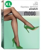 Rajstopy Damskie Stretch 4 - XL MEGG