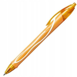 DŁUGOPIS ŻELOWY GELOCITY QUICK DRY 0,7 mm. JASNY POMARAŃCZOWY , BIC