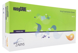 RĘKAWICE WINYLOWE M EASYCARE BEZPUDROWE PF KOMPLET 100 szt. , ZARYS