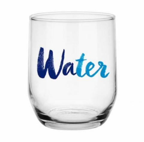 ZESTAW 6 SZTUK SZKLANEK NISKICH 260 ml. WATER , GLASMARK